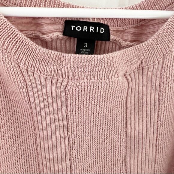 Torrid Sweater Knit Self Tie Shift Dress - Picture 5 of 9